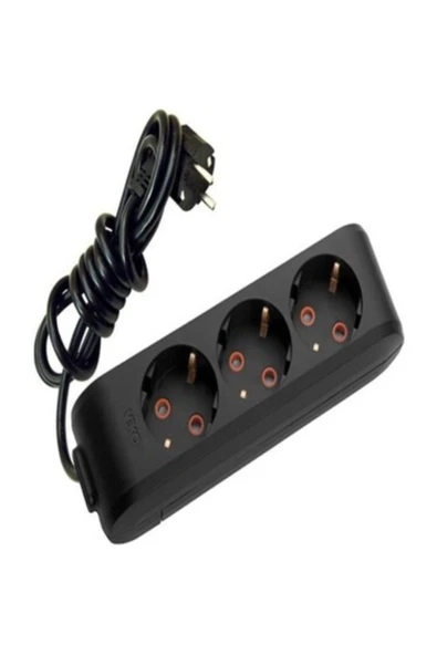 90133302 Multi-let Üçlü Priz Topraklı Kablolu Çocuk Korumalı 2mt - Resim 3