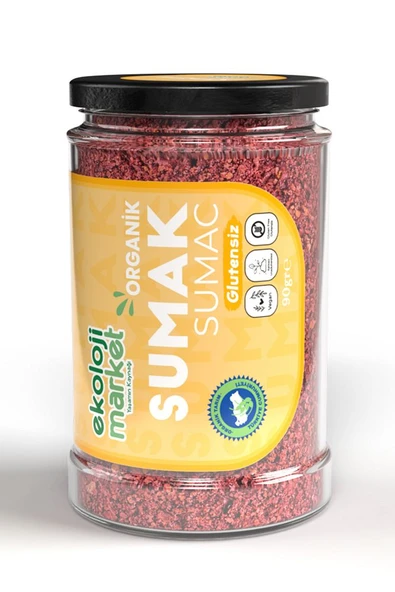 Organik Glutensiz Sumak 90 Gr / Organic Gluten-Free Sumac 90 Gr - 4