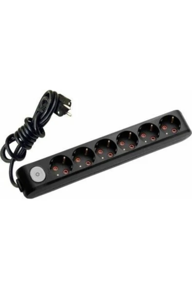 90133605 Multi-let Altılı Priz Topraklı Kablolu Çocuk Korumalı 5mt - Resim 2