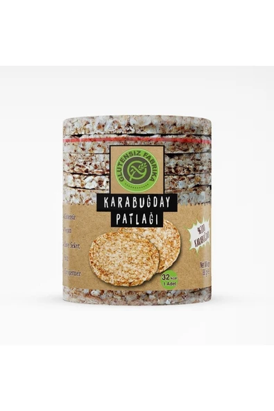 GLUTENSİZ FABRİKA  Sade Karabuğday Patlağı 12 Paket - 4