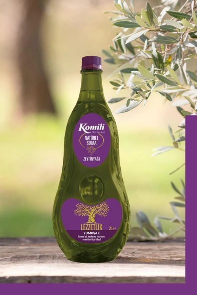 Komili  Sızma Lezzetlik Yumuşak Zeytinyağı 2 Lt Pet - 3