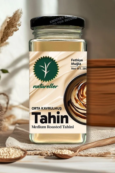 Tahin Orta Kavrulmuş Fethiye - Yerli Susam 280 gr (5 Adet) - 3