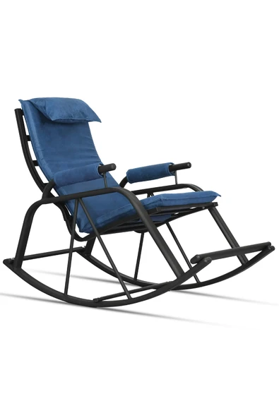 KEYF TV KOLTUĞU LACİVERT , SALLANIR SANDALYE , DİNLENME KOLTUĞU, SALLANAN KOLTUK