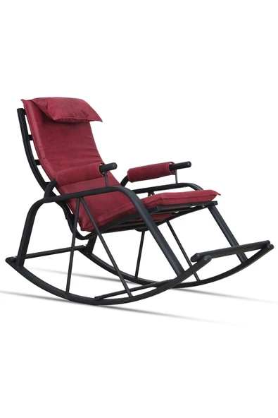 KEYF TV KOLTUĞU BORDO , SALLANIR SANDALYE , DİNLENME KOLTUĞU, SALLANAN KOLTUK