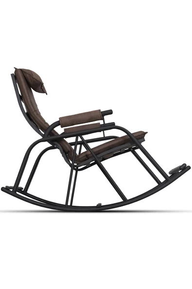 KEYF TV KOLTUĞU KAHVERENGİ , SALLANIR SANDALYE , DİNLENME KOLTUĞU, SALLANAN KOLTUK - 2