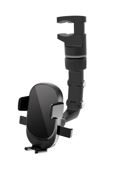 BUFFER® Dikiz Aynasına Takılabilen Eklemli Telefon Tutucu Aparat - 6