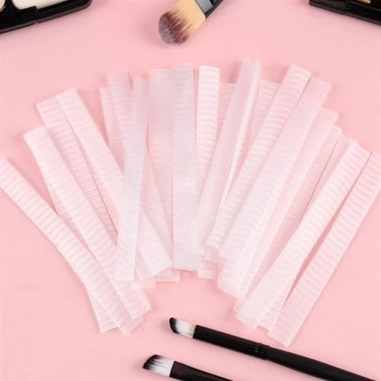 Makyaj Far Allık Kontür Eyeliner Fırça Malzemeleri Ürünleri Koruyucu File Kapak Örgü Kılıf S - 6