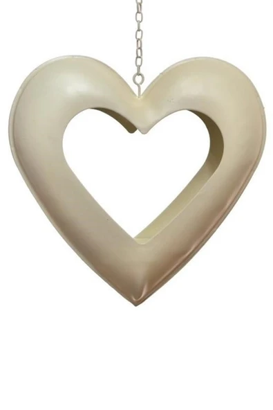 Decotown  Kalp Motifli Metal Mumluk Dekoratif Mum Tutucu Stand - 6