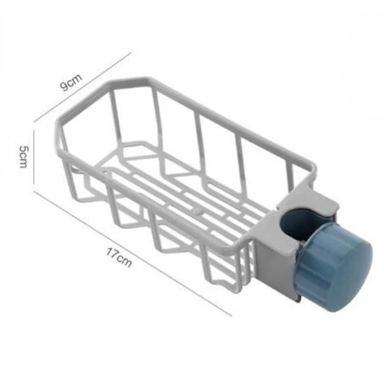BUFFER® Musluk Kenarı Plastik Süngerlik Sabunluk Mutfak Düzenleyici Sünger Sabun Mutfak Organizeri - 5