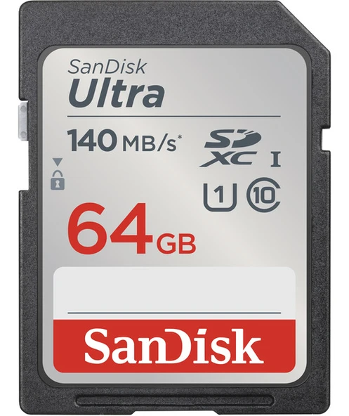 SanDisk Ultra UHS I 64GB SD Card