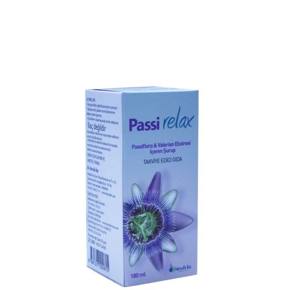 Passi Relax Passiflora Şurup 180ml
