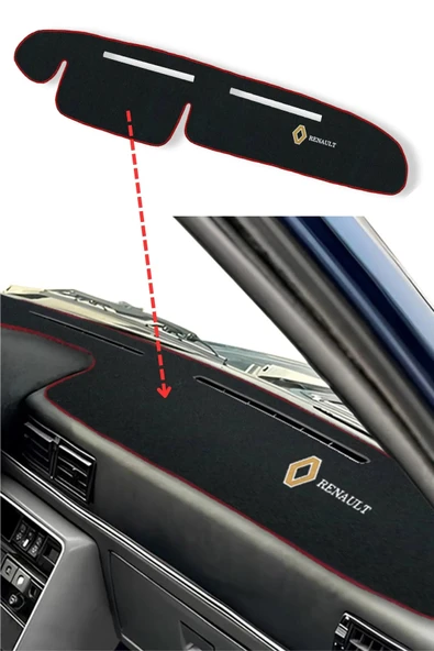 Renault Broadway R9 /11 Spring Fairway Flash Torpido Koruma Halısı Örtüsü - 2