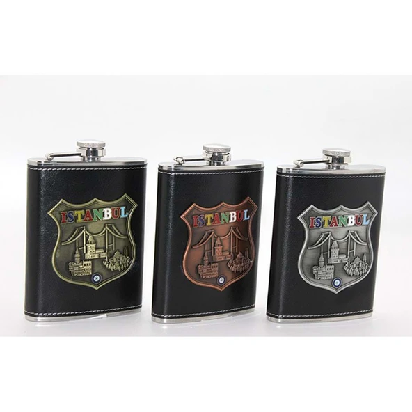 Paslanmaz Çelik İstanbul Yöresel Matara - Resim 2