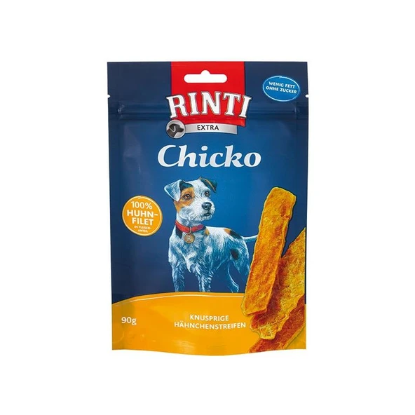 Rıntı Extra Chicko Tahılsız Natural Tavuk Etli Köpek Ödülü 90 Gr