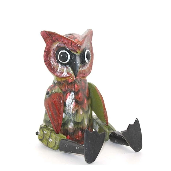 Ahşap Sallanan Baykuş ürün görseli 1