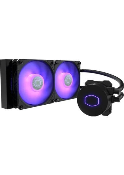 CM MASTER MASTERLIQUID ML240L V2 MLW-D24M-A18PC-R2 (intel-Amd Destekli) RGB LED SICKLEFLOW FANLI Sıv