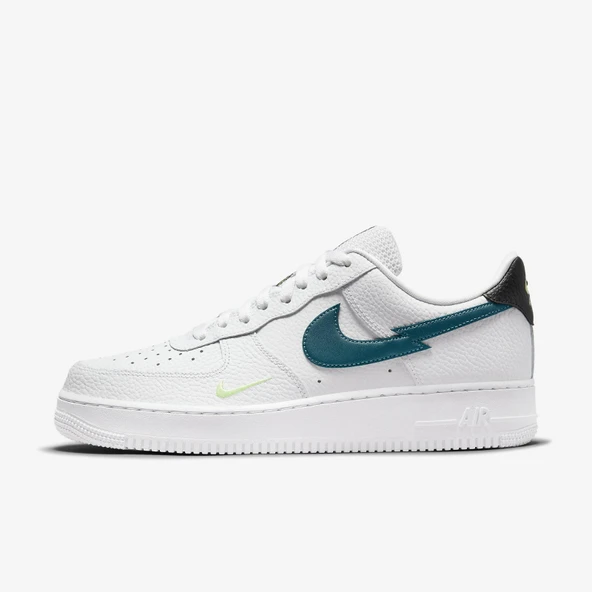 Nike Air Force 1 Low Split Swoosh White Aquamarine İ