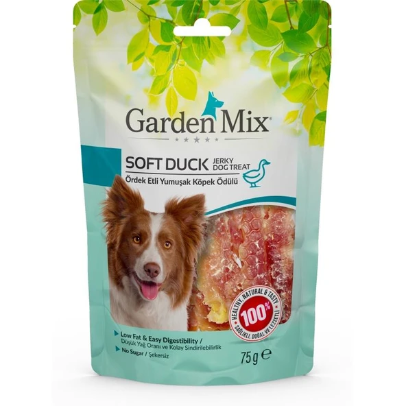Garden Mix Ördek Etli Yumuşak Köpek Ödülü 75 gr ürün görseli 1