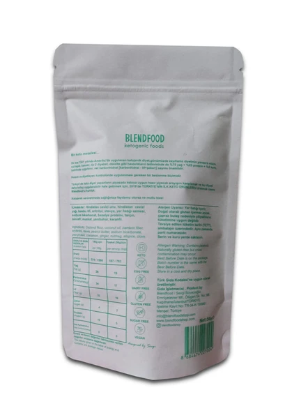 Blendfood Ketojenik Glutensiz Egzotik Baharatlı Kurabiye (50g) - 2