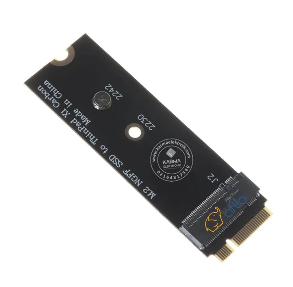 M.2 NGFF SSD Lenovo ThinkPad X1 karbon 20 + 6pin 26Pin SSD adaptör kartı Çevirici - Resim 3