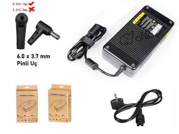 Asus TUF Gaming A15 (2022) FA507RM-HN052A10 uyumlu Notebook Adaptör, Şarj Cihazı 200W-230W - Resim 2