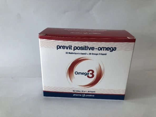 Previt Positive Omega 3 60 Kapsül