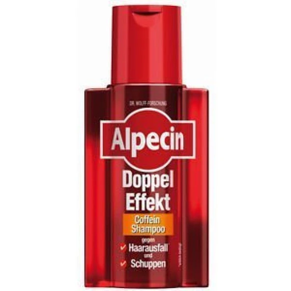 Alpecin Doppel Effekt Dökülme,Kepek Karşıtı Şampuan 200ml