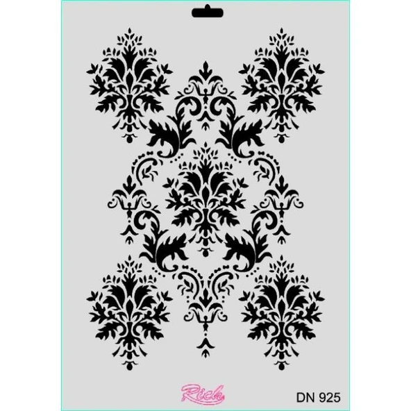 Rich Dantel Seri DN-925 Stencil 35x25 cm