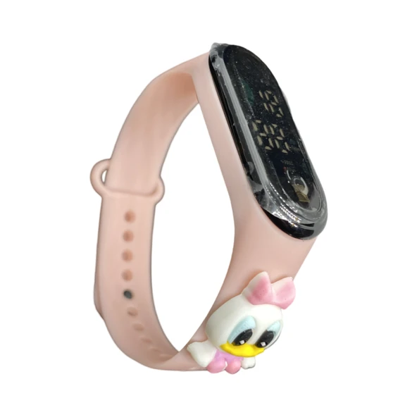 Sevimli Karakter Detaylı Detaylı Dokunmatik Dijital Çocuk Saati: Eğlenceli ve Modern Tasarım ürün görseli