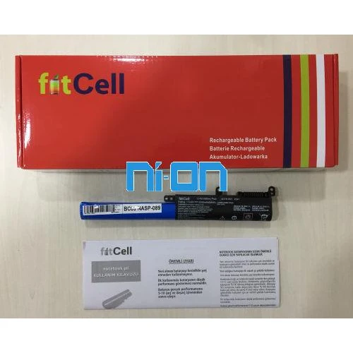 Fitcell Asus  R541UA Notebook Batarya - Pil
