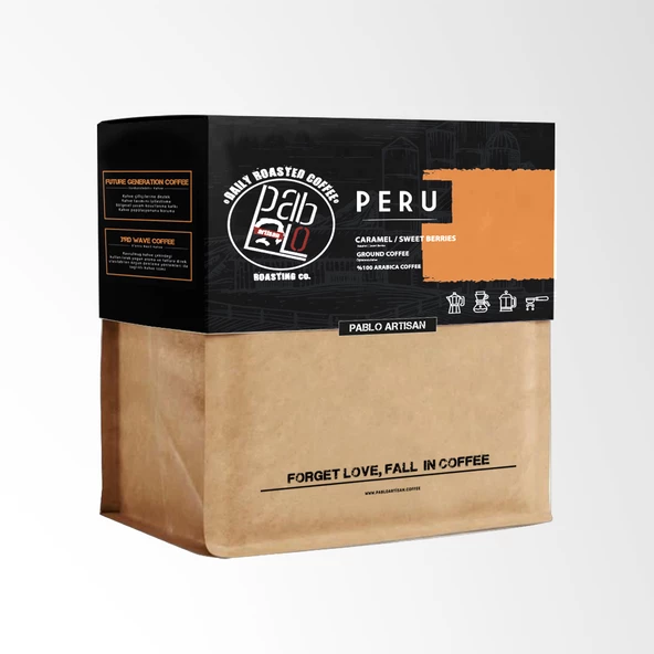 PERU Nitelikli Çekirdek Kahve 250 Gr.