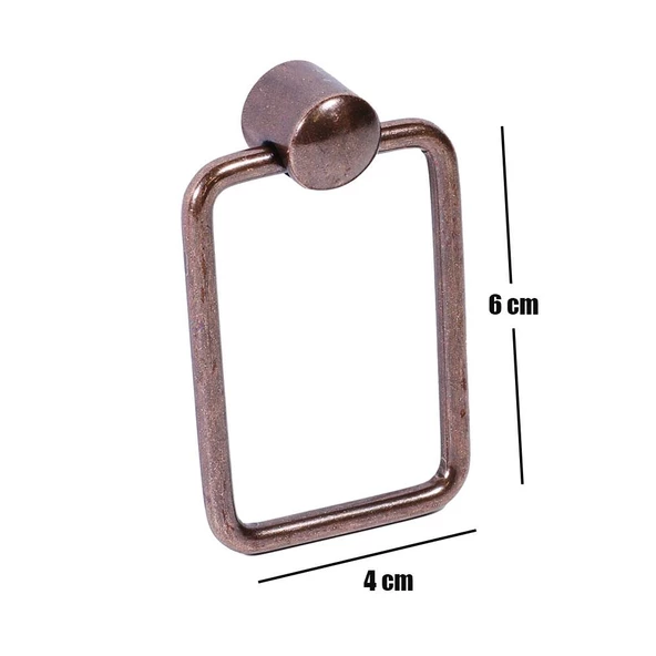 Sarkaç Eskitme Antik Bakır (4 ADET) Mobilya Mutfak Çekmece Dolap Dolabı Kapak Kulpu Kulbu Kulpları - Resim 3