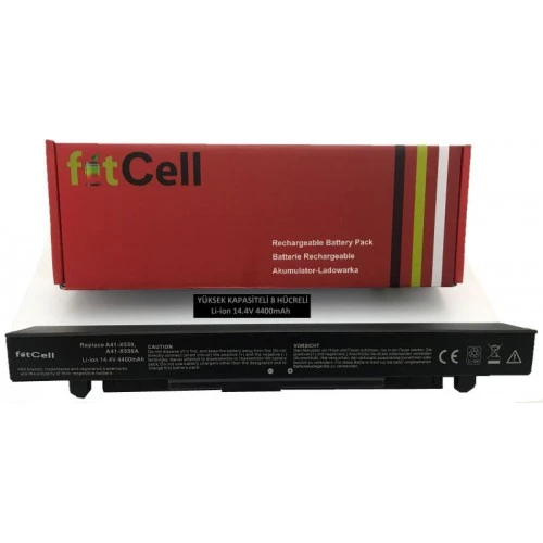 Fitcell Asus X552C Notebook Batarya - Pil