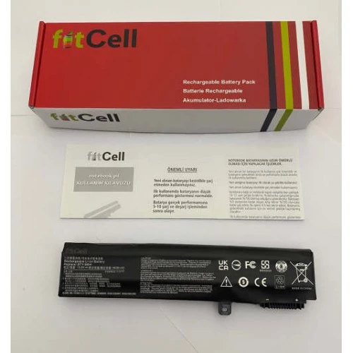 Fitcell Msi GE72 7RD Apache-065XTR Notebook Batarya - Pil