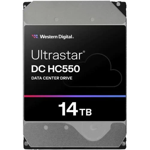 WD ULTRASTAR, WUH721814ALE6L4, 3.5", 14TB, 512Mb, 7200 Rpm, 7/24 Enterprise, DATA CENTER-GÜVENLIK-NAS-SERVER, HDD DC HC550 0F38581 Türkiye Distribütörü Garantili