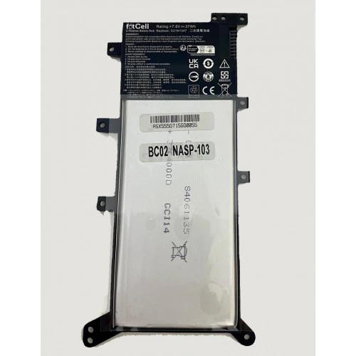 FitCell Asus X555UJ-3E X555UB-XO064T Notebook Batarya - Pil