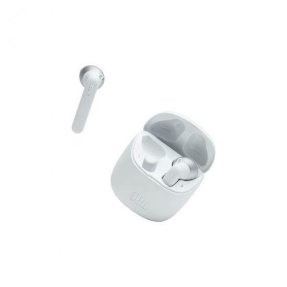 JBL T225 TWS Kablosuz Kulak İçi Bluetooth Kulaklık – Beyaz