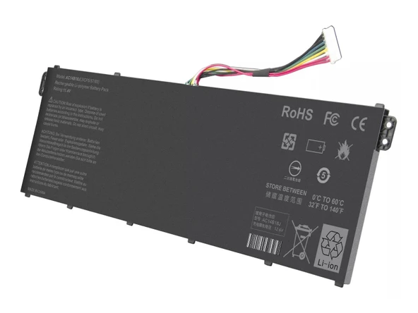HYPERLIFE Acer Aspire ES1-331, ES1-531, AC14B18J 3-Cell Notebook Bataryasi