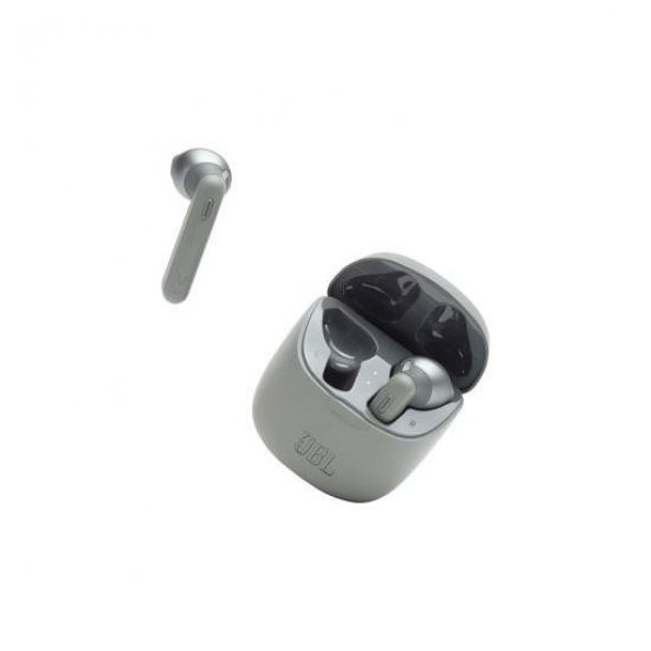 JBL T225 TWS Kablosuz Kulak İçi Bluetooth Kulaklık – Grey