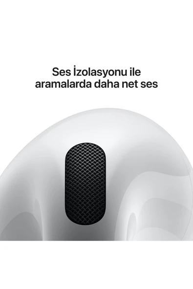 Apple AirPods 4 ANC MXP93TU/A Bluetooth Kulak İçi Kulaklık (Apple Türkiye Garantili) - 6