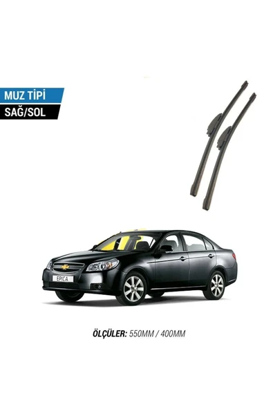 Velonova CHEVROLET EPİCA 2006-2013 2'li Ön Cam Sileceği Sağ Sol Silecek Takımı Muz Silecek ürün görseli