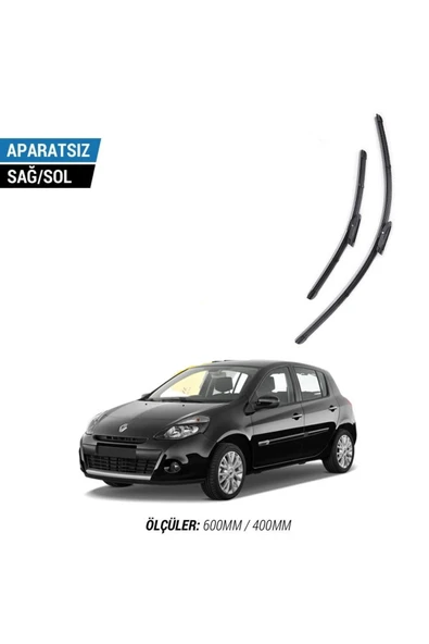 Velonova RENAULT CLİO 2 1998-2005 2'li Ön Cam Sileceği Sağ Sol Silecek Takımı Muz Silecek ürün görseli