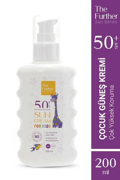 The Further SPF 50+ Faktör Çocuk Güneş Koruyucu Losyon 200 ml