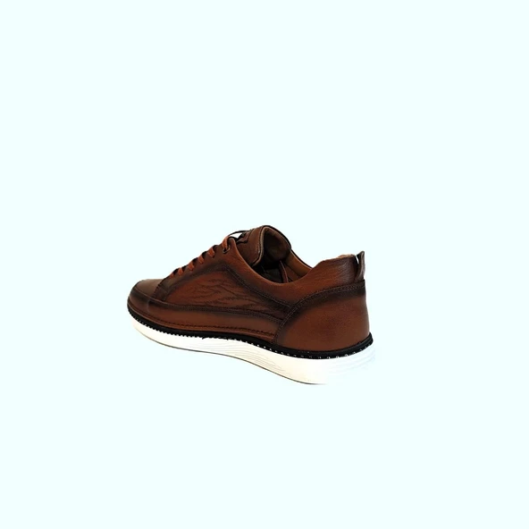 Voyager M012 Taba Hakiki Yumuşak Deri Erkek Ayakkabı - 8