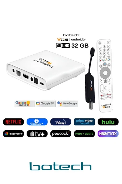 Wzone 4k Android Tv Box Ve Tuner Uydu Alıcısı