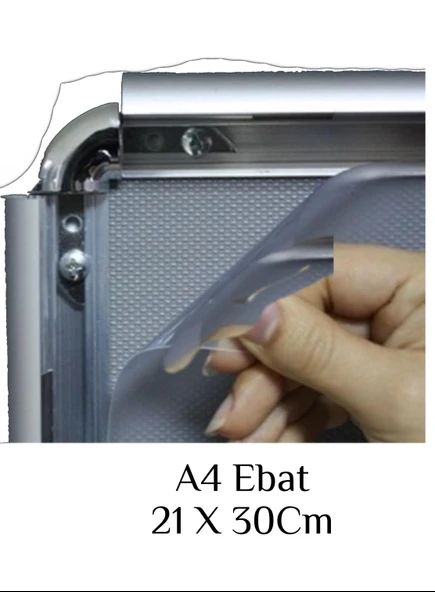 Gen-Of A5 Alüminyum Rondo Çerçeve (15x21) - Resim 2