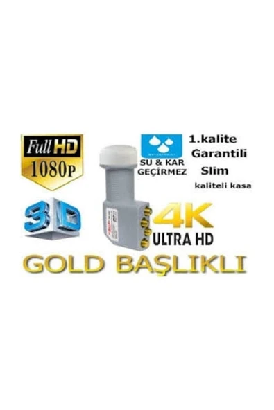 Lnb 4'lü Full Hd Hastel Elembi 4k 3d Tekno Mark