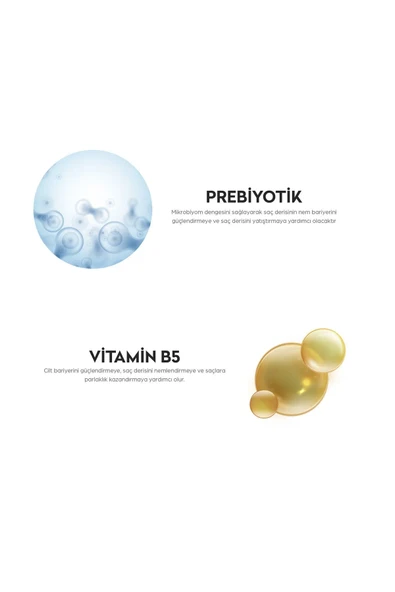 Dermokil Prebiyotik & Vitamin B5 Kepeğe Karşı Şampuan 1 L - 3
