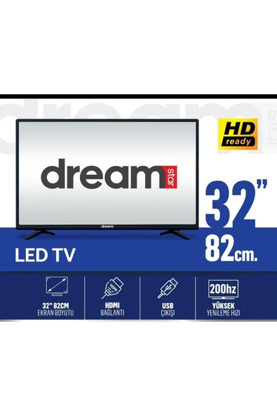 DRM32250 32'' 82 Ekran Uydu Alıclı Hd Ready Led Tv