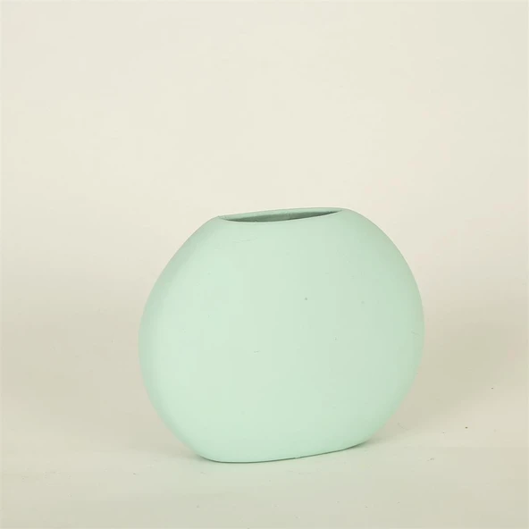 Vitale Yassı Vazo Mint AK.EVD0165 ürün görseli 1